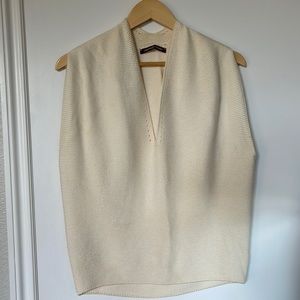 Comptoir des Cotonniers sleeveless knit blouse